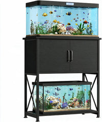 5-10 Gallon Fish Tank Stand - Black / 20-29 Gallon