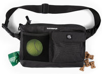 Cleverpup Walk & Train 2-in-1 Dog Walking Bag, Hands-Free - Graphite