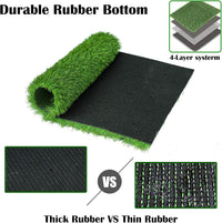 GLOBREEN 34" x 23" Fake Grass Pee Pad for Dogs Potty Training Turf - Green-01 / 19x29 Inch - image 4