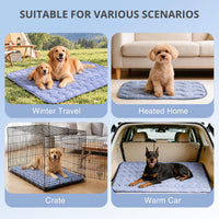 Cooling Mat for Dogs, 28"x 19" Thick & Durable Dog Cooling Mat - Blue / S - image 4