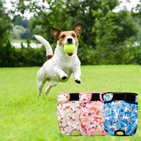 Reusable Dog Diapers Female Washable 3 Pack S Flowers for Heat – Essentials for Dogs - Doggie / M(12"-15"Waist) / 3 - image 2