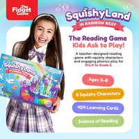The Fidget Game SquishyLand in Rainbow Reef Board Game - image 2