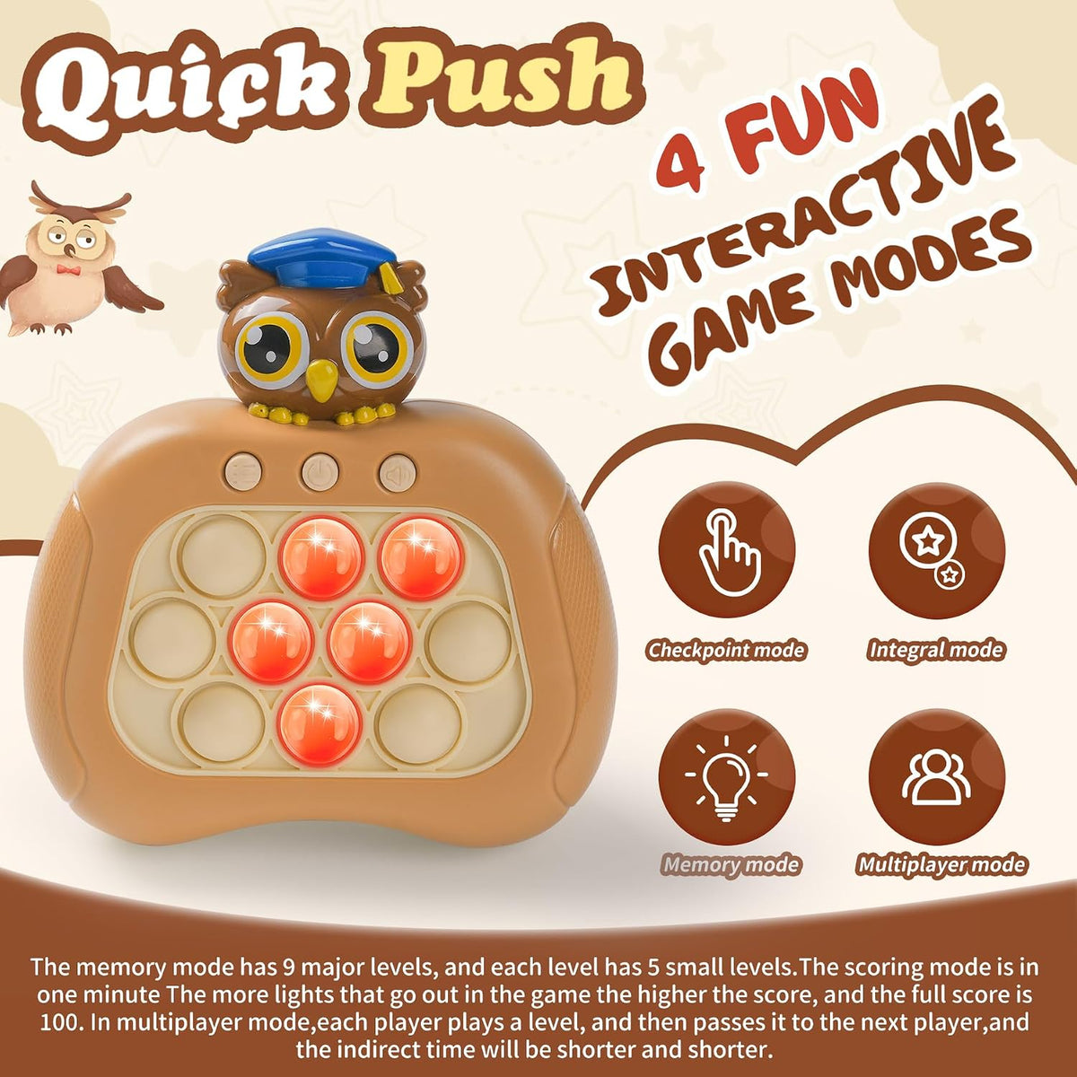 Nightmare Be Christmas Toys - Owl Set - image 3