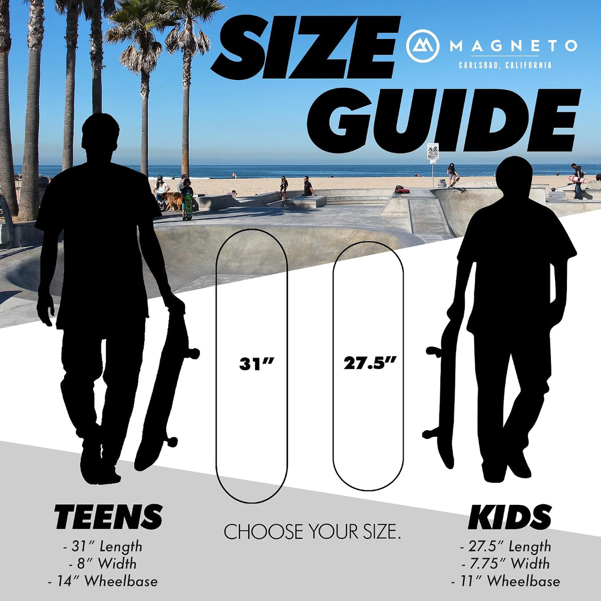 Magneto Complete Skateboard - Ice Cream - image 4