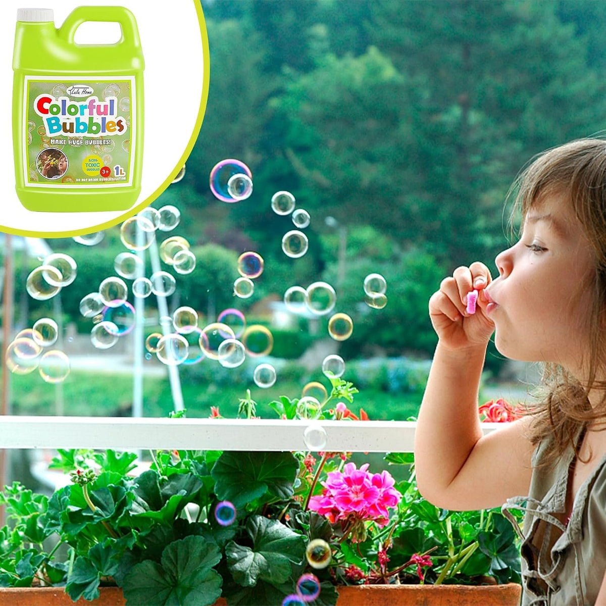Lulu Home 33.8 OZ/1 L Concentrated Bubble Solution - Lemon Yellow - image 4
