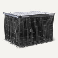 Amazon Basics Dog Cage Cover for 42-inch Wire Crates - 42"L x 27"W x 31"H - image 3