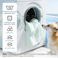 Bedsure Breathable Lightweight Cooling Blanket for Small Dogs - Twin(60x80") / Pale Jade - image 4