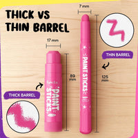 24 Thin Washable Paint Sticks for Kids - 24 Thin - image 3