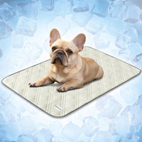PetAmi Waterproof Dog Cooling Mat Pet Pad for Crate Couch Bed - Beige / Medium (29x40)