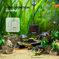 PAIZOO LED Waterproof Aquarium Thermometer Always-on Display with USB - image 4