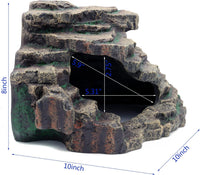 Extra Large Resin Reptile Hideouts Cave Habitat Decor – Essentials for Reptiles And Amphibians - A- Extra Large - image 2