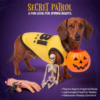Parisian Pet Dog Halloween Costume - FBI / Medium - image 3