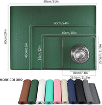 Pet Placemat for Dog and Cat - 24.5"L x 16.5"W / Hunter Green - image 2