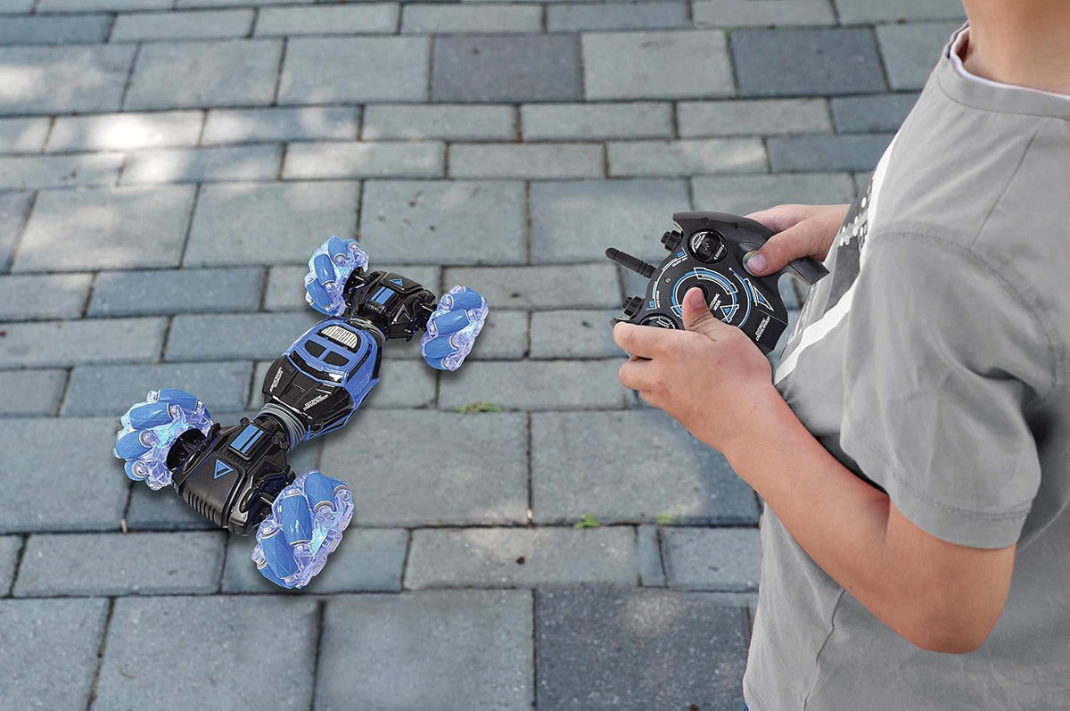 LEXiBOOK, Crosslander RC Motorcycle, RC18 – Fun for Kids & Family - Crosslander Extreme - Luminous - image 4