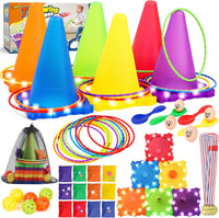 Eocolz 3 in 1 Carnival Games Set - blue