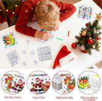 MUOUAKATE Christian Halloween crafts for kids, 24 blank coloring puzzle sets - view 22