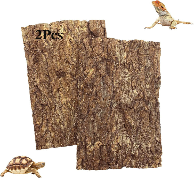 2PCS Cork Terrarium Background - 2Pcs-15.7"x11.8"