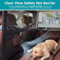 Dog Barrier for Car Back Seat & Cargo Area with Wider Coverage - Large-for Large SUV/Full-Size SUV, Sedan & Truck - image 4