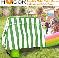 Kids Water Table Cover Fit Rain Showers Splash Pond Water Table - Green - image 2