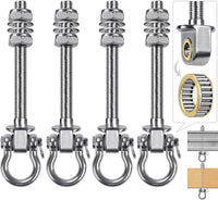BeneLabel heavy duty stainless steel swing hangers with bearings, set of 2 - view 4