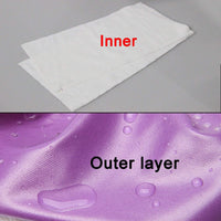 Teamoy Female Dog Diapers, Washable Doggie Period Diaper - L2 (Pack of 4) / Black+ Purple+ Green+ Rose Red (4pcs) - image 4
