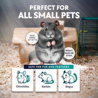 Billy Buckskin Chinchilla Dust Bath Jar, Pure Cleansing Pumice - 3 Lb. - image 3