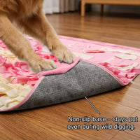 Snuffle Mat for Dogs: Slow Food Interactive Experience – Essentials for Dogs - Pink / Large 38x38 inch - image 4