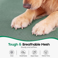 Elevated Dog Bed Raised Outdoor Dog Cot for Large Dogs - XXL-53.9"L×35.8"W×7.9"Th / Green - image 4