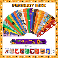 Halloween Slap Bracelets for Kids - 100a - image 2