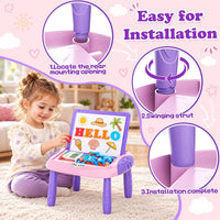Cokzer Magnetic Drawing Board - Purple - image 3
