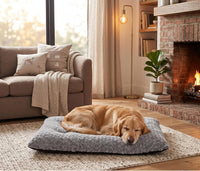 Lafyette., US Based, Washable Faux Fur Dog Bed