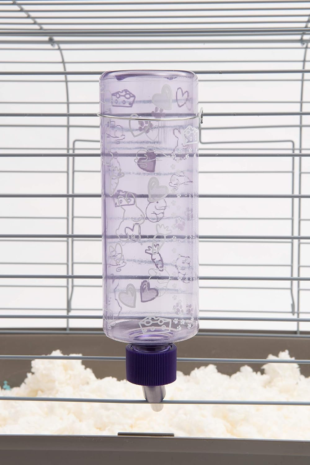 Lixit Weather Resistant Cage Water Bottles for Rabbits, Ferrets - Clear / 16 Ounce Pack of 1 - image 4