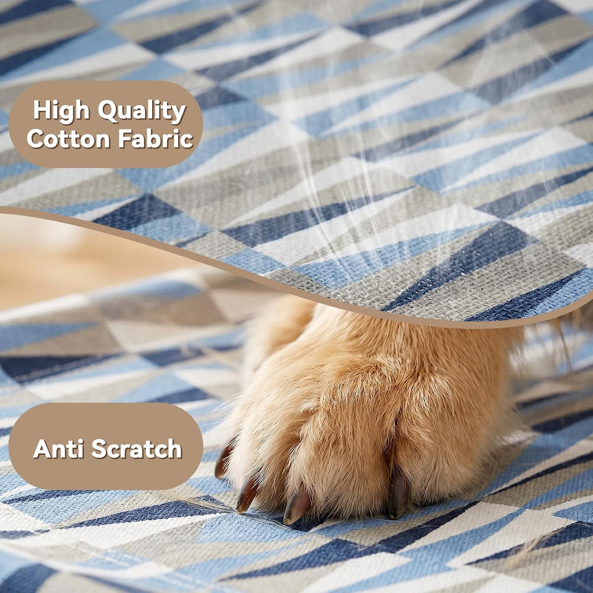 Elevated Dog Bed with Bolster - 4 side / Medium - image 4