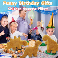 Isaacalyx Dino Nugget Pillow, Dinosaur Theme Party Decorations - Brontosaurus / Small - image 3