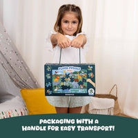 BONNYCO Giant Floor Puzzles for Kids of Jungle Animals with 48 Large - Jungle - image 4