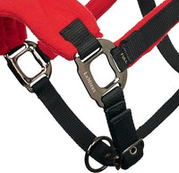 LeMieux Vogue Fleece Headcollar - Halter & Leadrope - Extra Padding, Adjustable at Curb and Poll Strap