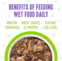 Weruva B.F.F. OMG - Best Feline Friend Oh My Gravy!, Shazaam! with Lamb & Tuna in Gravy Cat Food, 2.8oz Pouch (Pack of 12)