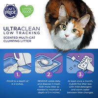 Cat's Pride UltraClean Low Tracking Powerful Clumping Litter - 15 Pound (Pack of 2) / Scented Low Tracking - image 4