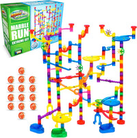 Marble Genius Marble Run Super Set, 150 Translucent Pieces - 300 Pieces - Extreme Set - image 3