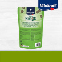 Vitakraft Nibble Rings Small Animal Treats - Crunchy Alfalfa Snack - For Rabbits, Guinea Pigs, Hamsters, and More