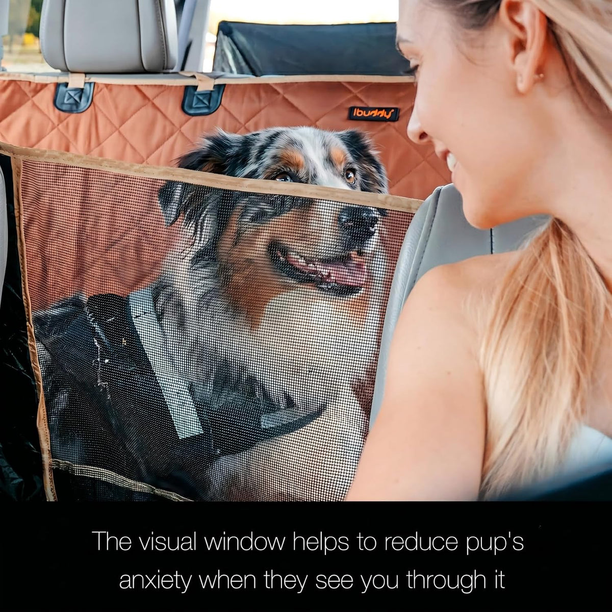 56"Wx60"L Dog Car Seat Cover for SUV & Truck - Standard / BROWN - image 3
