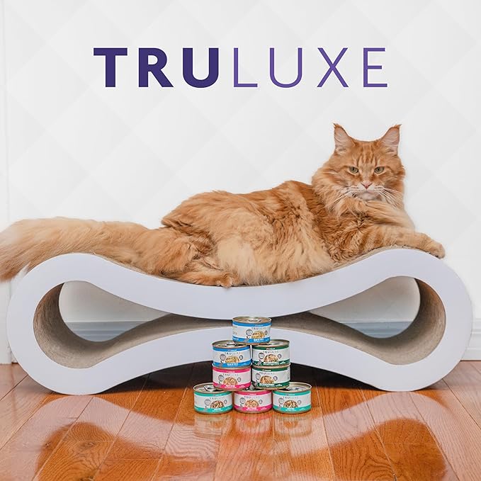 Weruva TruLuxe Cat Food, Pretty in Pink with Wild-Caught Salmon in Gravy, 3oz Can (Pack of 24)