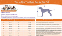 POCBLUE Deluxe Washable Dog Bed for Large Dogs Dog Crate Mat 35 Inch - 47.0"L x 29.0"W x 3.5"Th / Pink - image 3