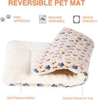 Mora Pets Cat Bed Ultra Soft Dog Crate Pad Star Print 14 x 17.5 inch - 24-Inch / Brown - image 3