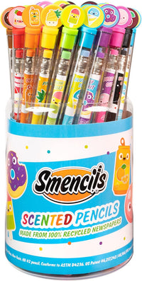 Halloween Smencils Cylinder, HB #2 Scented Smelly Pencils - Original - image 2