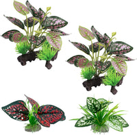 Moonorange Reptile Artificial Plants - M Set-a