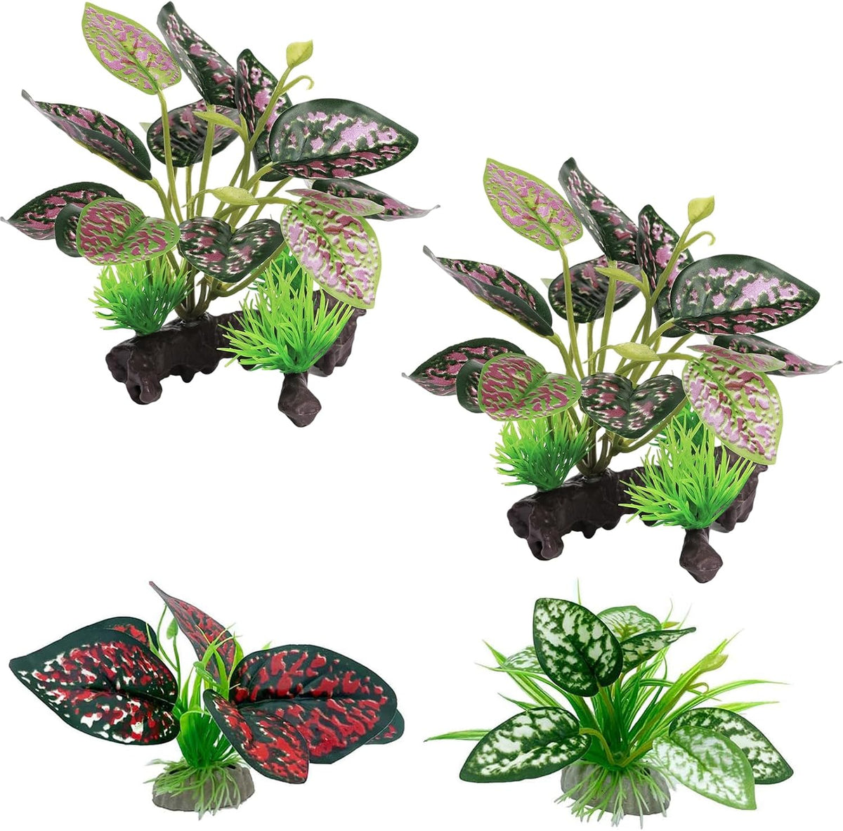 Moonorange Reptile Artificial Plants - M Set-a