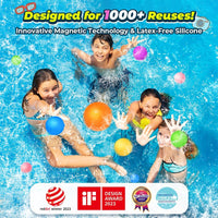 12Pcs Reusable Water Balloons - 12 PCS - image 2