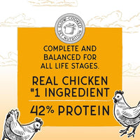 Blackwood Bounty Dry Cat Food, Chicken & Turkey Recipe for All Life Stages, 2 Pound Bag, High Protein, Grain Free