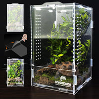 Acrylic Jumping Spider Enclosure, Insect Terrarium for Spiders - Small